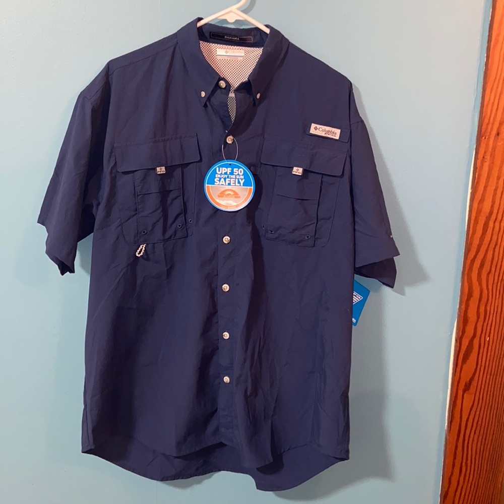 🆕 NWT Men’s Columbia pfg shirt size Medium